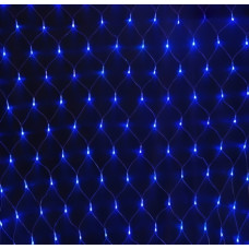 Гирлянда сетка 1,5*1,5 синий. 160LED Гирлянда сетка 1,5*1,5 синий. 160LED