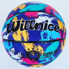 Мяч баскетбол р.7 "WILLNICE" (разноцв.) NRG 563-26